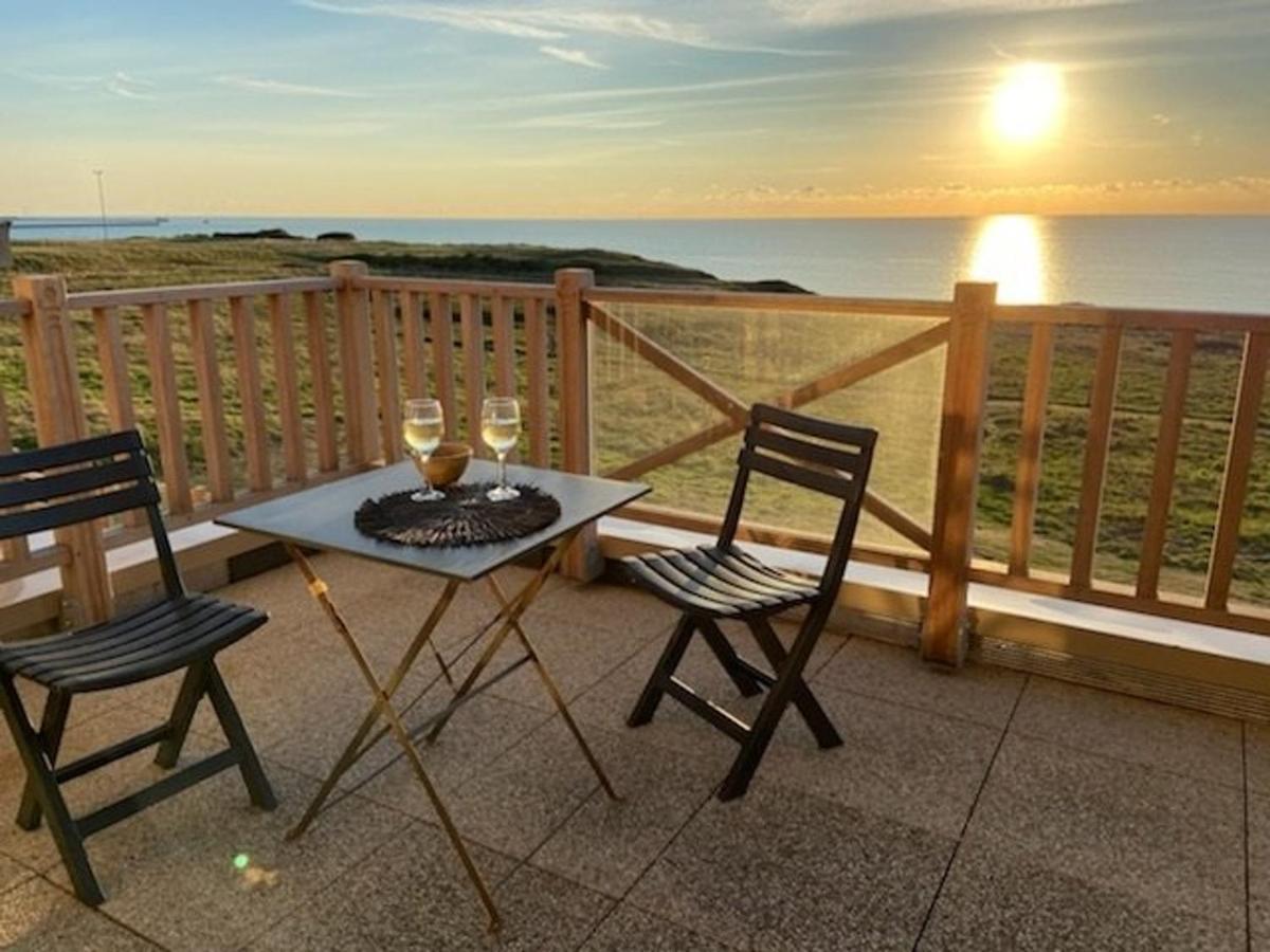 Apartamento Duplex Neuf Avec Balcon Vue Mer, Parking Prive Et Wifi - 2 Pers, Proche Commerces - Fr-1-675-19 Wimereux Exterior foto
